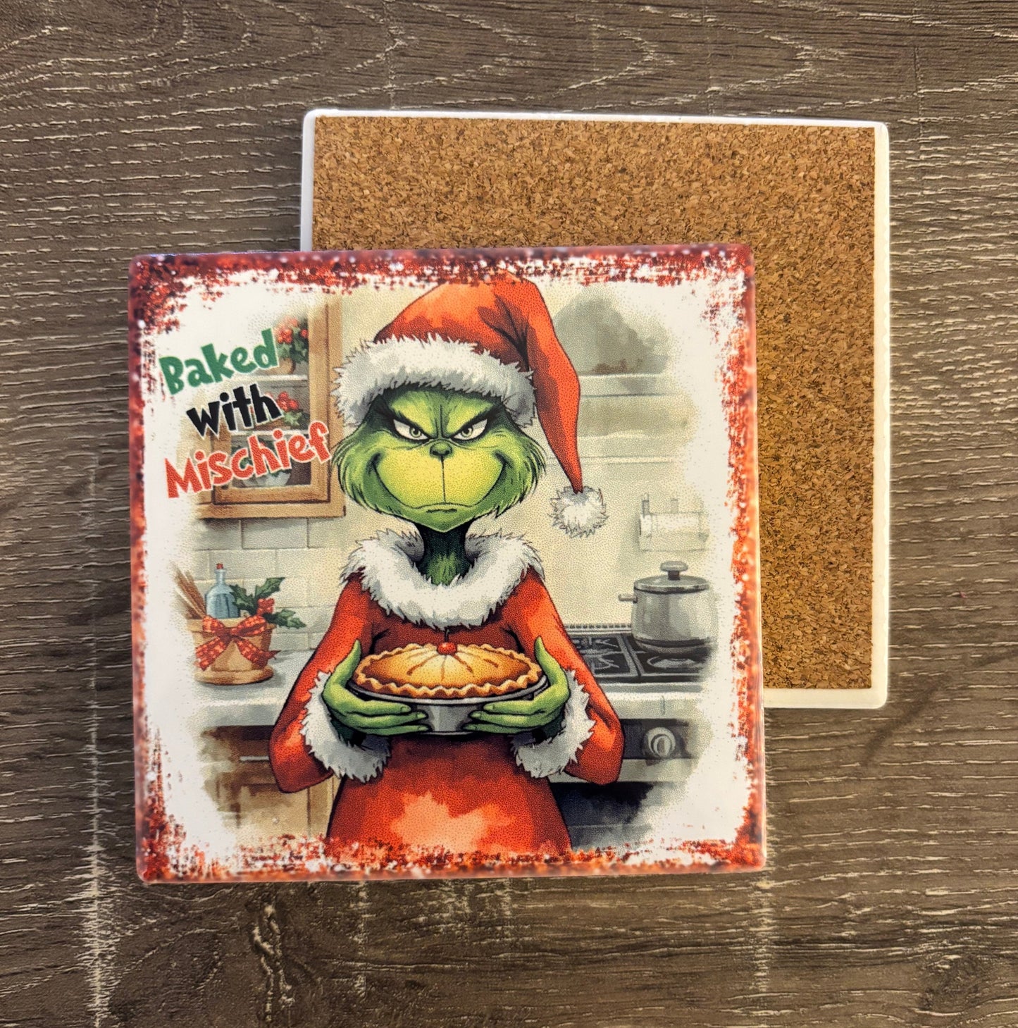 Coaster Baked With Mischief